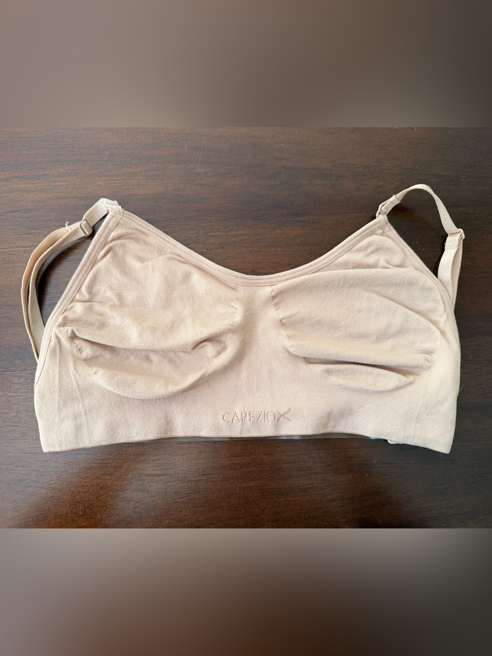 Tan Capezio bra